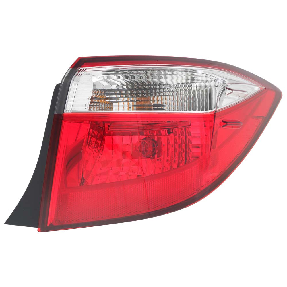2015 Toyota Corolla Tail Light Assembly Pair