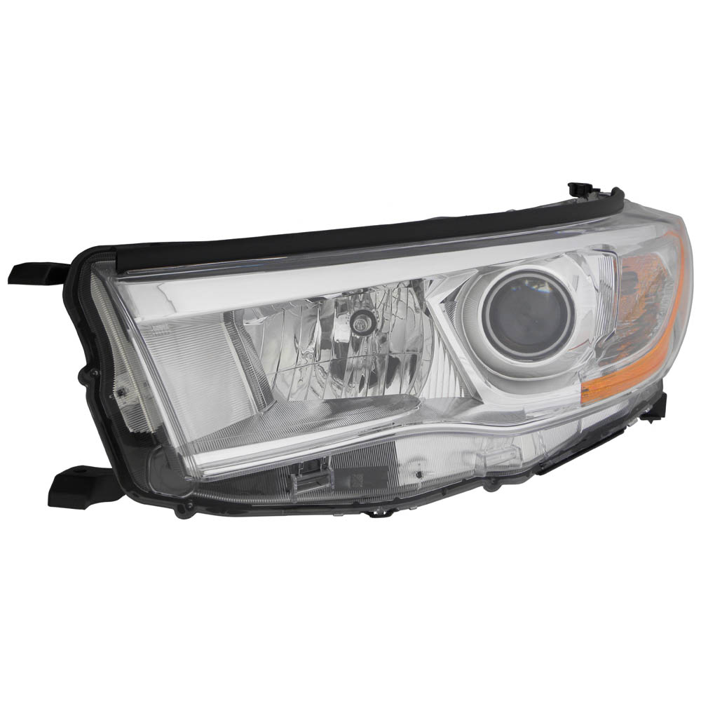 2014 Toyota Highlander Headlight Assembly Pair