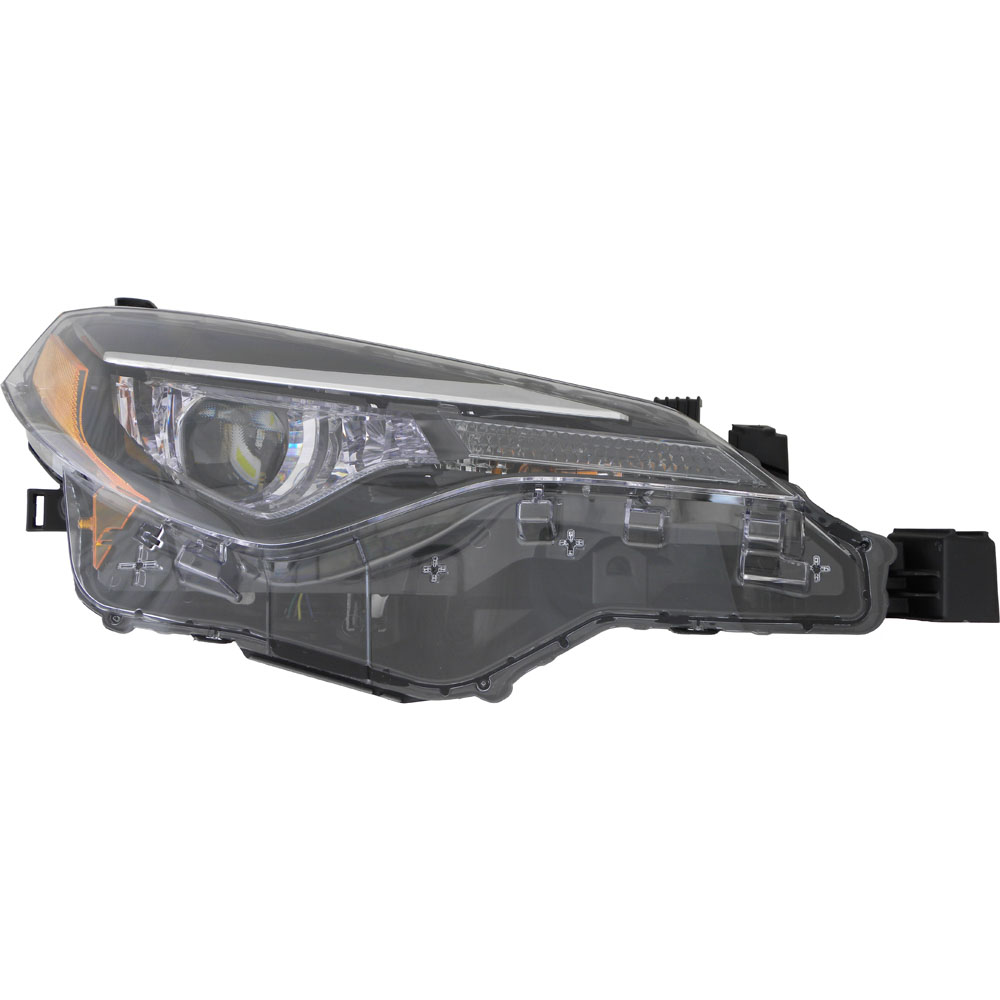 2017 Toyota Corolla Headlight Assembly Pair