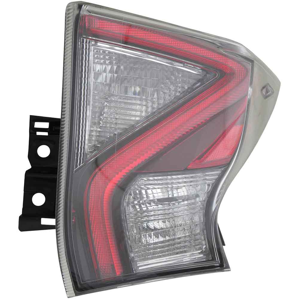 2017 Toyota Prius Tail Light Assembly Pair