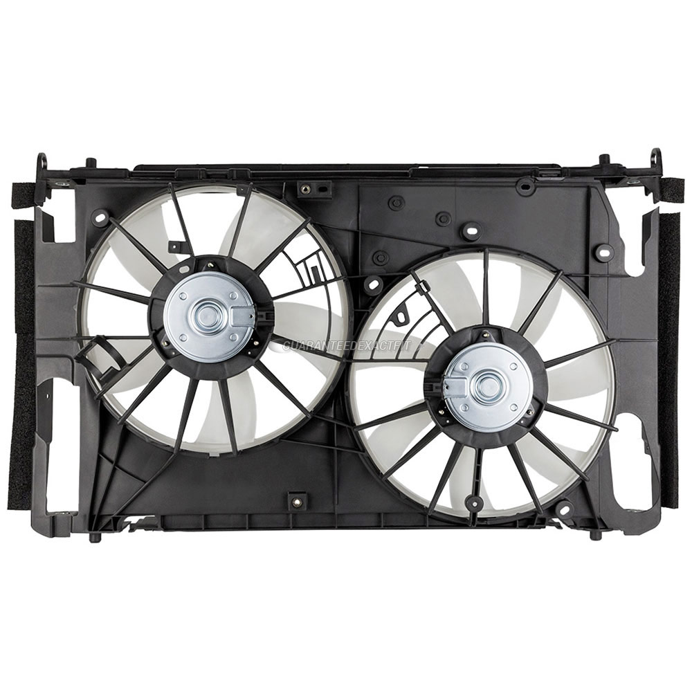 2011 Toyota RAV4 Cooling Fan Assembly Dual Fan Assembly 2.5L Japan