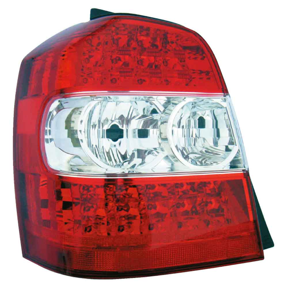 2007 Toyota Highlander Tail Light Assembly Pair