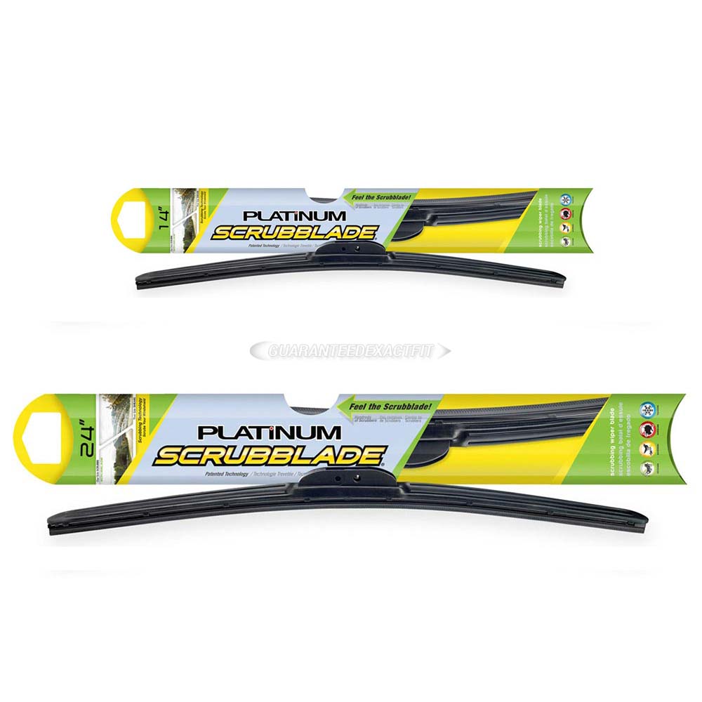 2012 Fiat 500 Windshield Wiper Blade Set