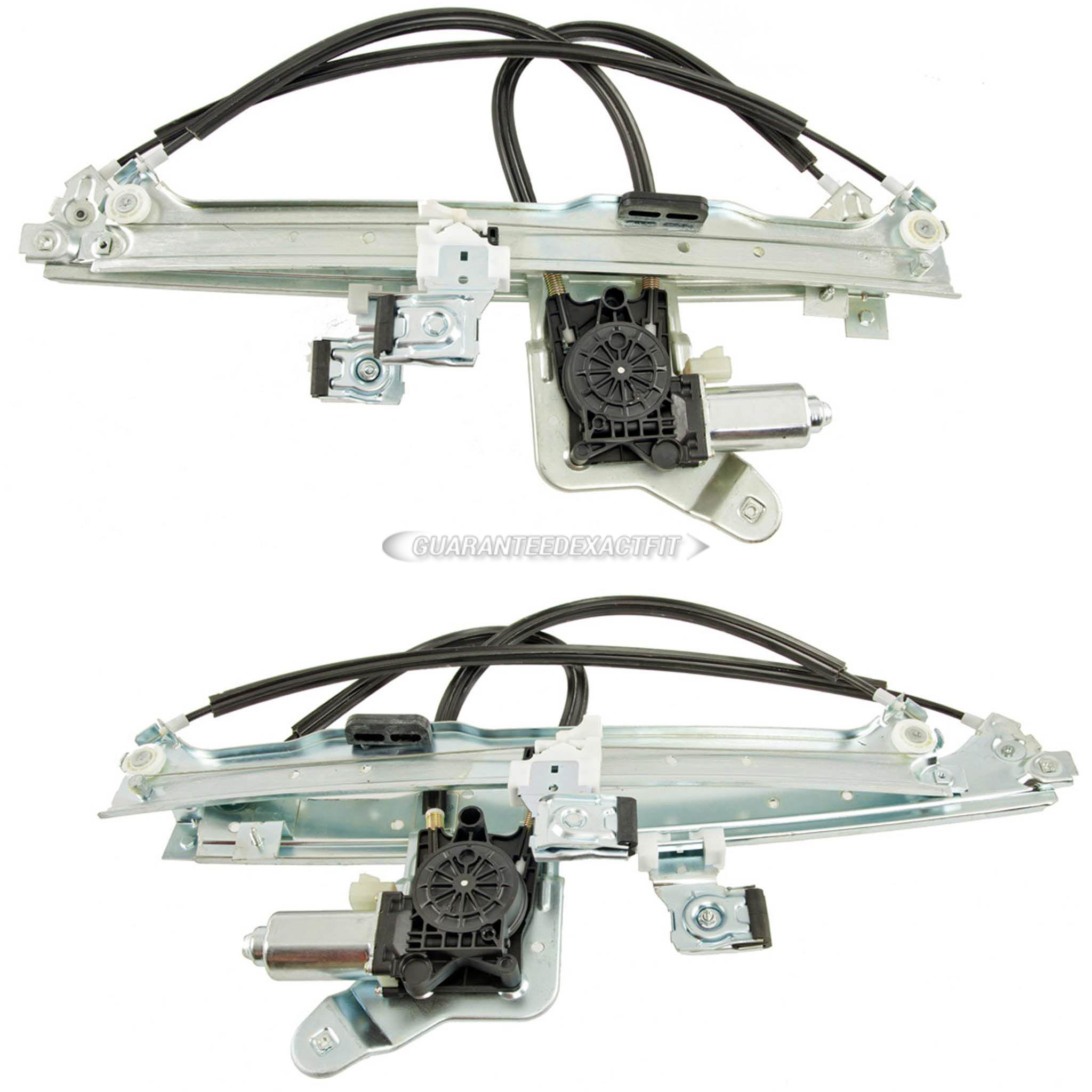 2003 Cadillac Escalade Power Window Motor and Regulator Assy - Pair