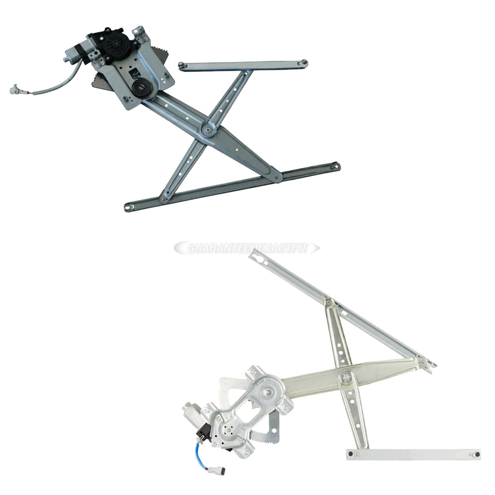 2002 Ford Excursion Power Window Motor and Regulator Assy - Pair