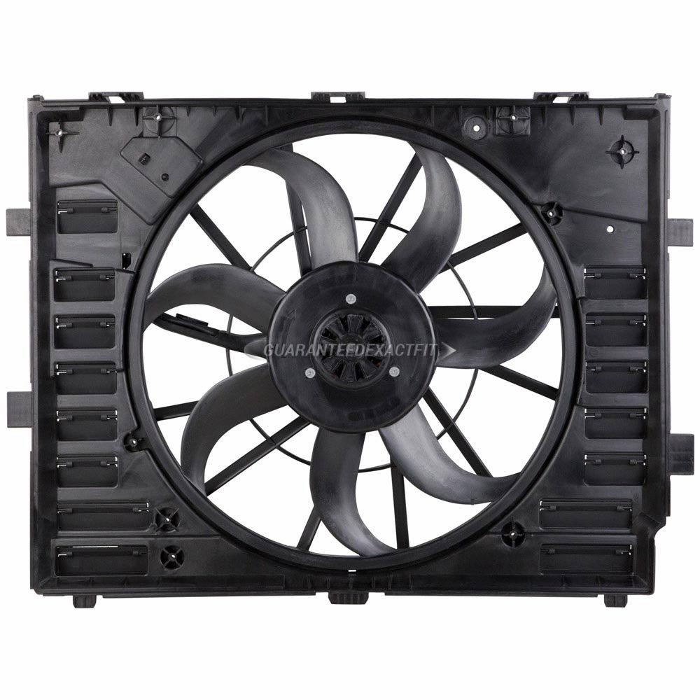 2012 Volkswagen Touareg Cooling Fan Assembly