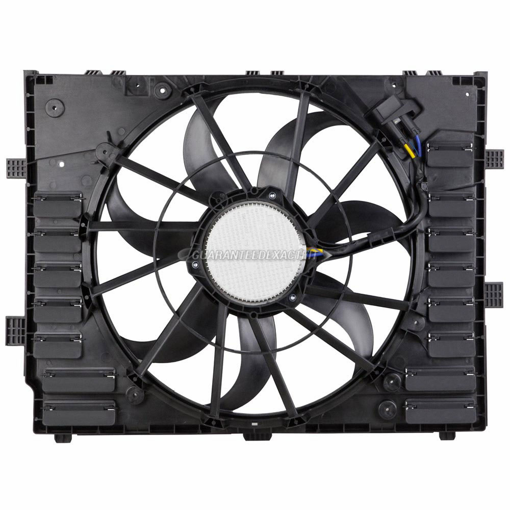 2012 Volkswagen Touareg Cooling Fan Assembly