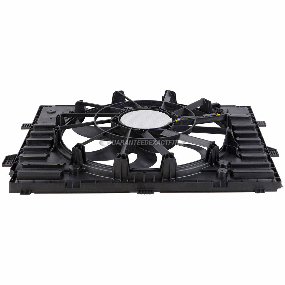 2012 Volkswagen Touareg Cooling Fan Assembly