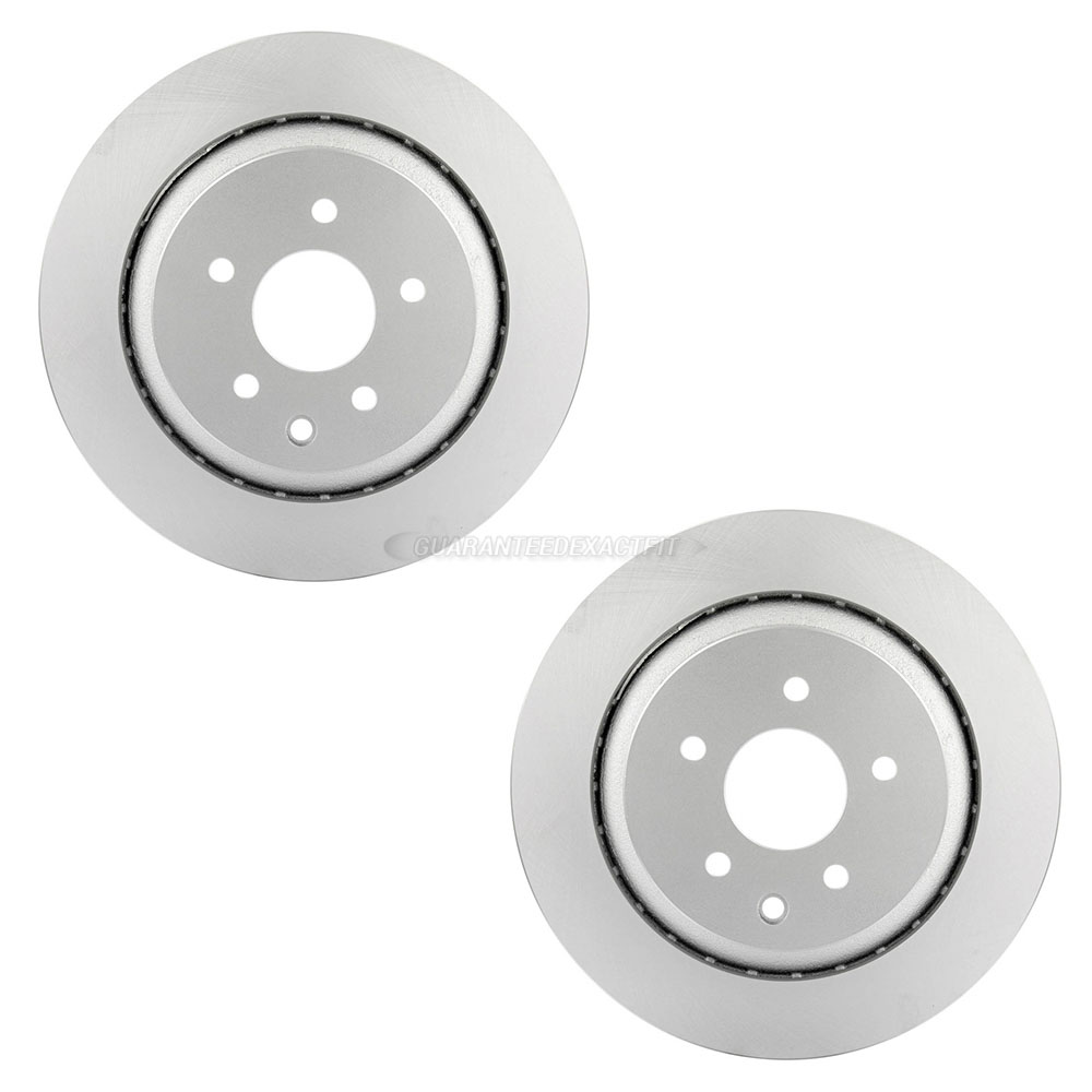 2011 Infiniti G37 Brake Rotor Set