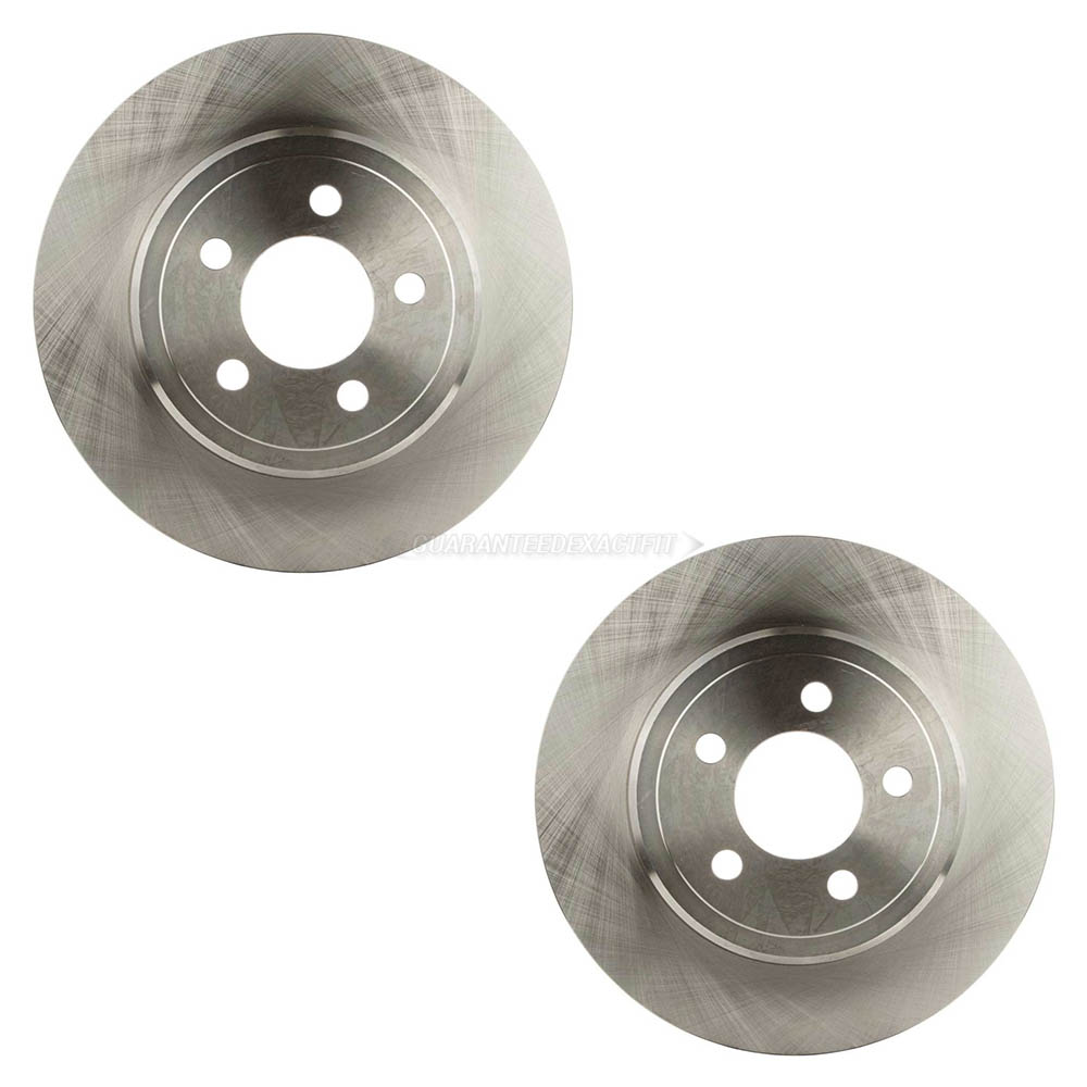 2011 Chrysler 300 Brake Rotor Set