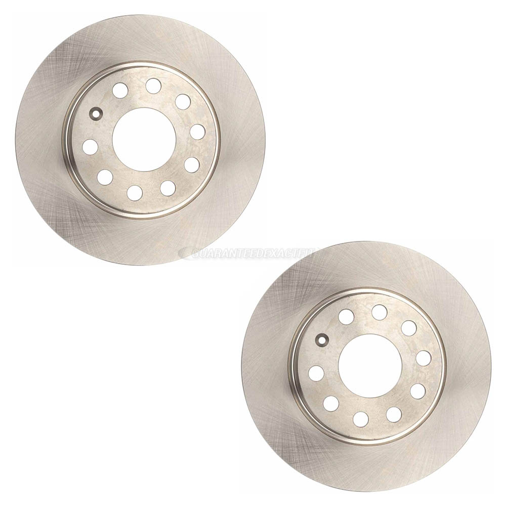 2012 Volkswagen Beetle Brake Rotor Set