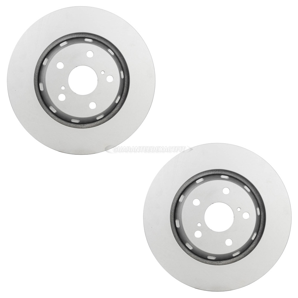BuyAutoParts VE-R3811FFQ2 Brake Rotor Set