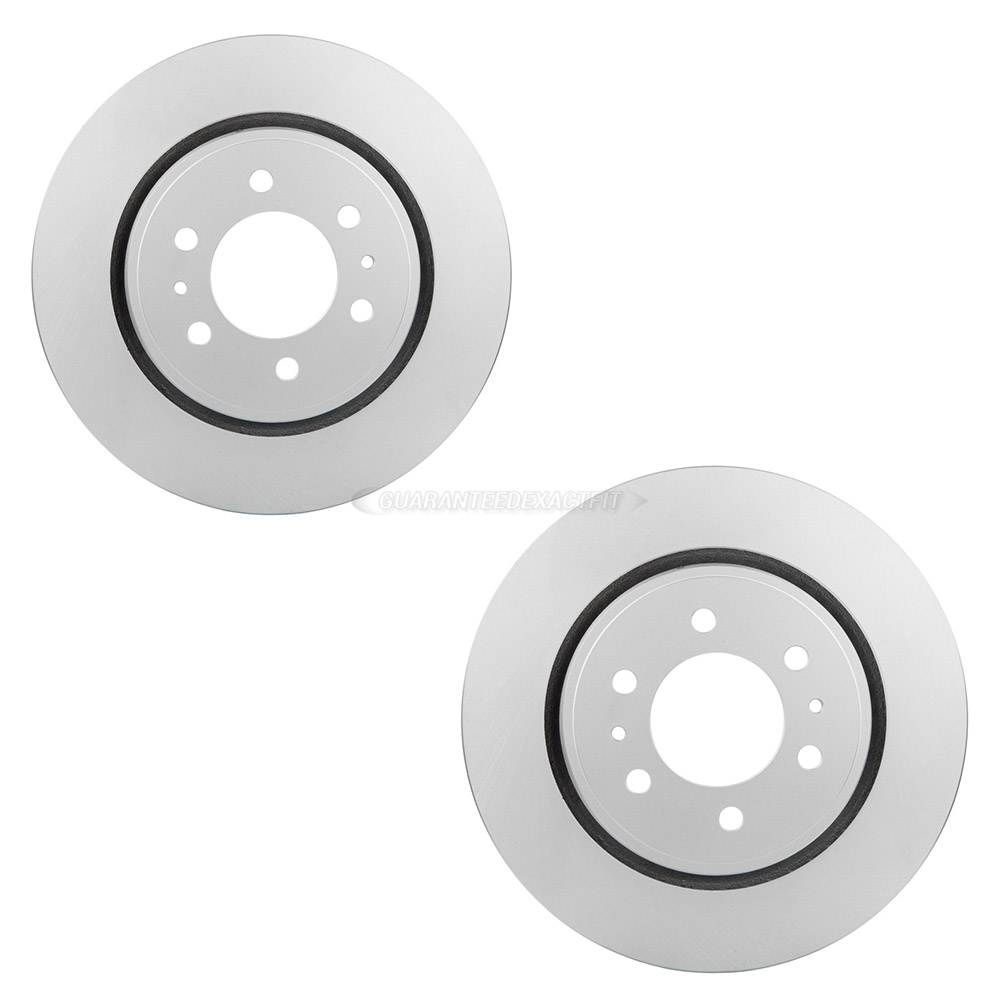 2011 Ford F Series Trucks Brake Rotor Set
