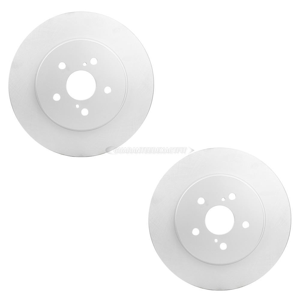 BuyAutoParts VE-R4068FFQ2 Brake Rotor Set
