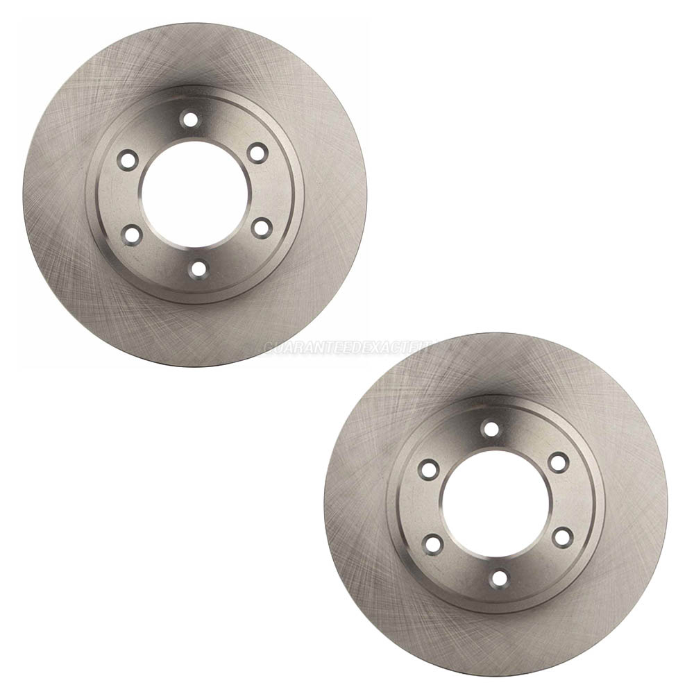 BuyAutoParts VE-R4216FFQ2 Brake Rotor Set