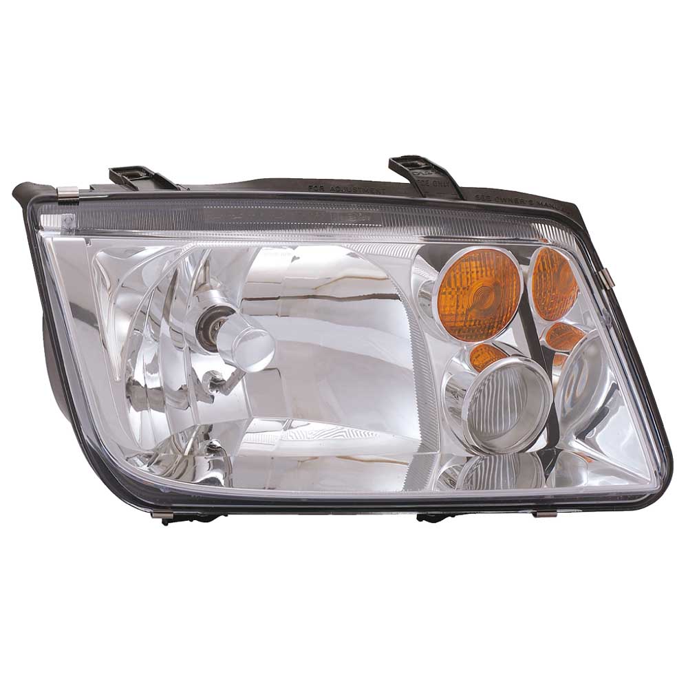 2003 Volkswagen Jetta Headlight Assembly Pair