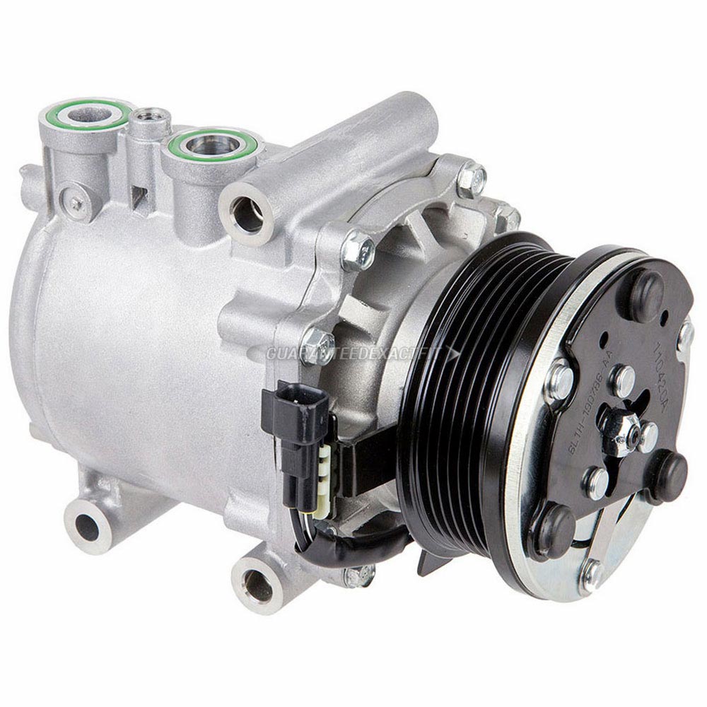 2003 Ford Expedition A/C Compressor With Rear Air - To Production Date