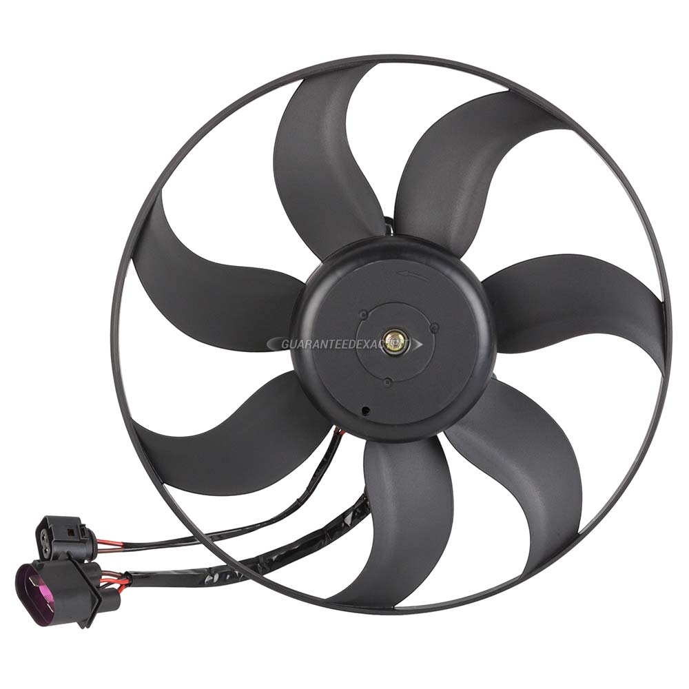2009 Volkswagen Jetta Cooling Fan Assembly