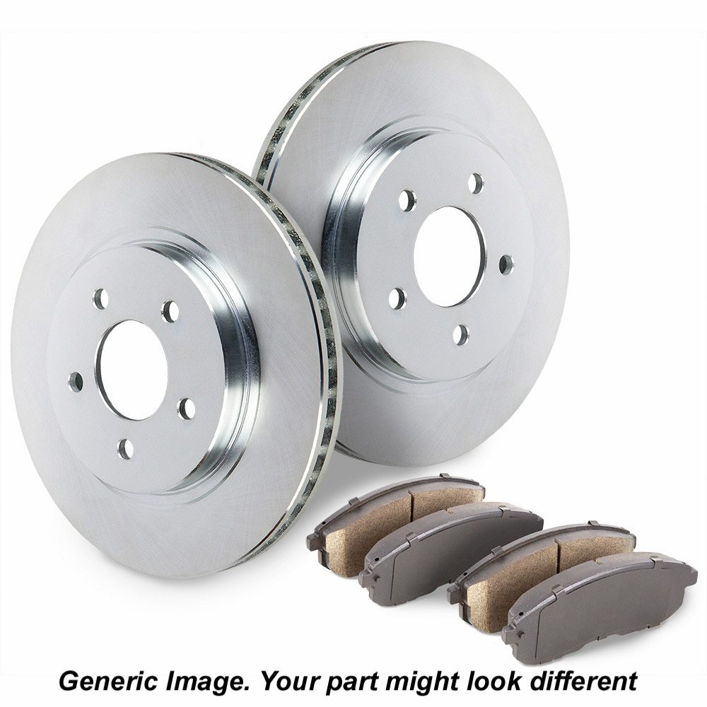 Brake Pad and Rotor Kit