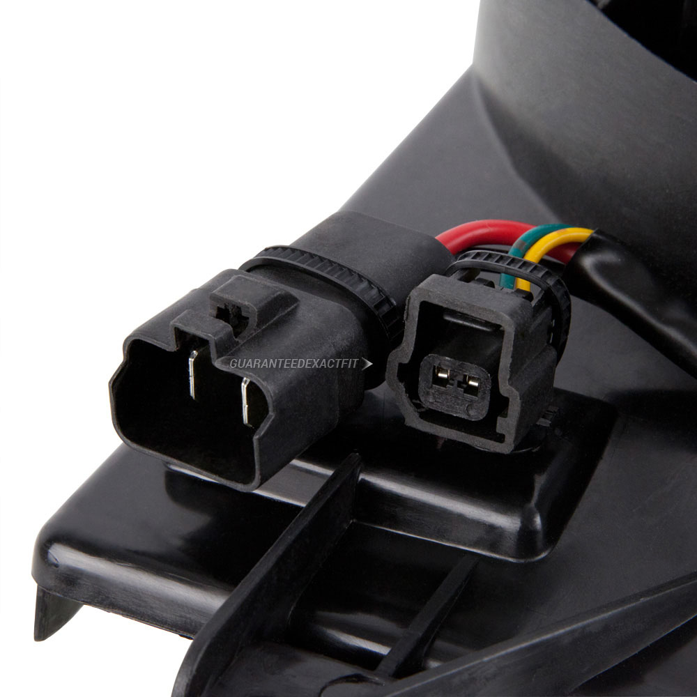 2002 Lincoln LS Cooling Fan Assembly Models with Production Date From