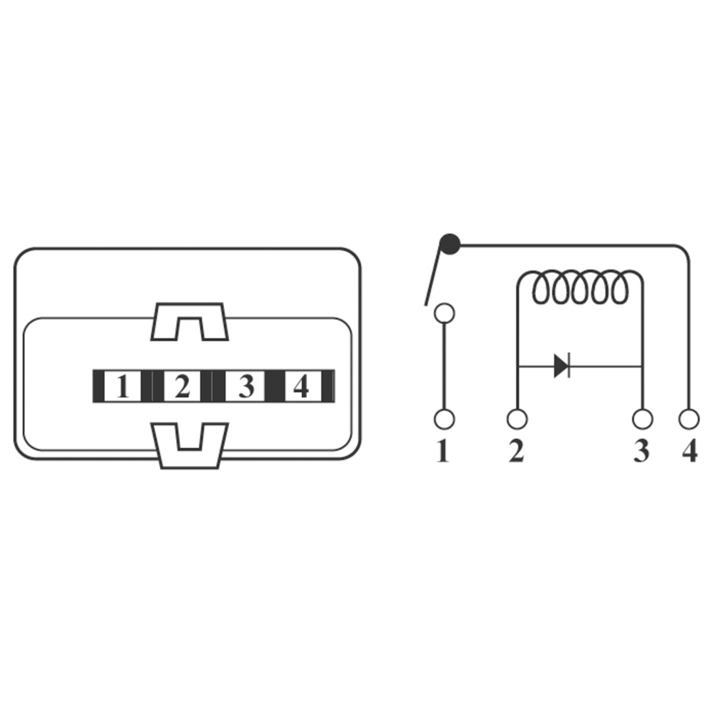 1982 Buick Skylark HVAC System Relay