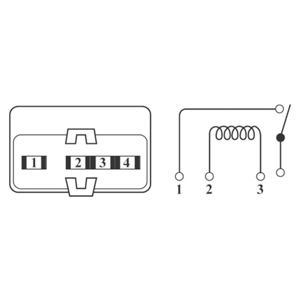 1982 Buick Century HVAC System Relay