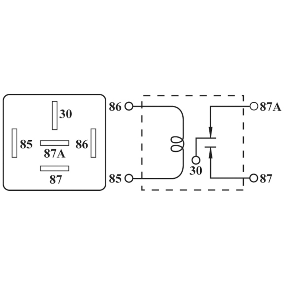 1982 Cadillac Deville HVAC System Relay