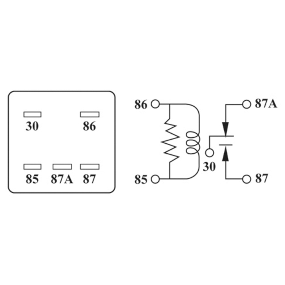 2002 Cadillac Deville HVAC System Relay