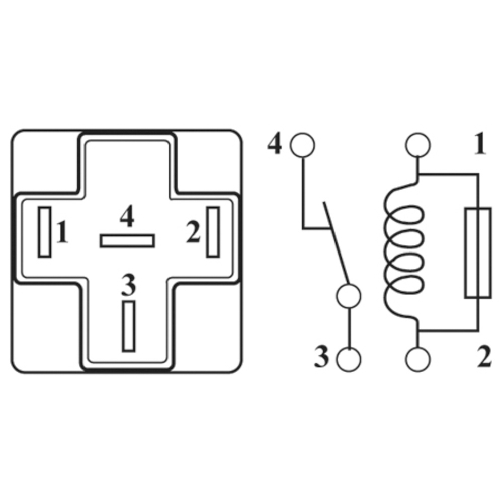 2000 Toyota Corolla HVAC System Relay