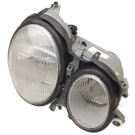 2000 Mercedes Benz E430 Headlight Assembly Pair 3