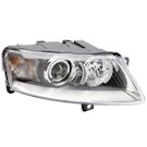 2008 Audi A6 Headlight Assembly Pair 2