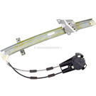 1994 Mazda Protege Window Regulator Only 2