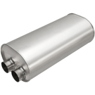 2000 Gmc Sierra 2500 Exhaust Muffler Assembly 1