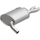 2012 Ford Fusion Exhaust Muffler Assembly 1