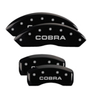 MGP Caliper Covers  Ford Mustang Disc Brake Caliper Cover 10017SCOBBK