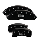 MGP Caliper Covers 2000 Ford Mustang Disc Brake Caliper Cover 10017SMCHBK