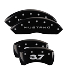 MGP Caliper Covers 2012 Ford Mustang Disc Brake Caliper Cover 10198SM37BK