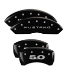 MGP Caliper Covers 2012 Ford Mustang Disc Brake Caliper Cover 10198SM50BK