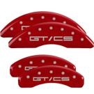 MGP Caliper Covers 2021 Ford Mustang Disc Brake Caliper Cover 10200SGTCRD