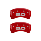 MGP Caliper Covers 2015 Ford Mustang Disc Brake Caliper Cover 10203RM52RD