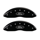 MGP Caliper Covers 10234FFRDBK Disc Brake Caliper Cover 1