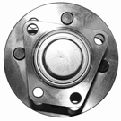 2000 Saturn SC2 Wheel Hub Assembly 2