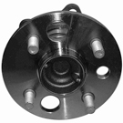 2000 Toyota Corolla Wheel Hub Assembly 5