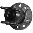 2008 Saturn Astra Wheel Hub Assembly 3