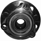 1987 Cadillac Deville Wheel Hub Assembly 6