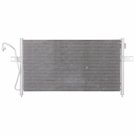 2000 Nissan Frontier A/C Condenser 2
