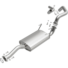 2000 Toyota 4Runner Exhaust System Kit 1