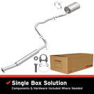 2000 Saturn SL2 Exhaust System Kit 2