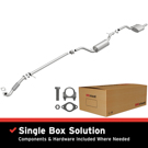 2000 Ford Focus Exhaust System Kit 2