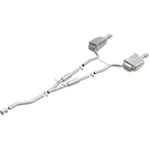 2007 Audi A4 Quattro Exhaust System Kit 1